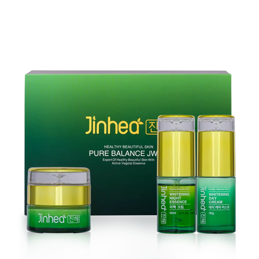Bộ Sản Phẩm Dưỡng Trắng, Chống Lão Hóa JINHEA Pure Balance Jw III+ Whitening Set